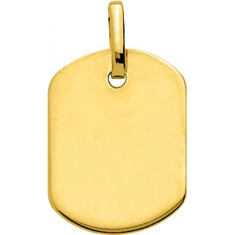 Colgante Barril 18Kt Oro Amarillo U5 Lua blanca