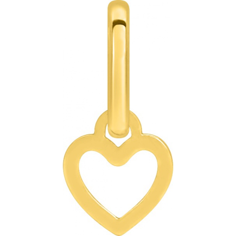 Colgante corazón 18Kt Oro Amarillo Q374