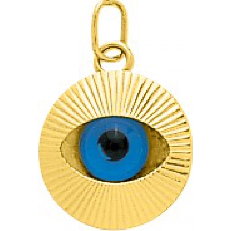 Colgante ojo PM 18Kt Oro Amarillo 3975 Lua blanca