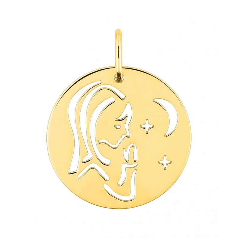 Colgante virgen oro amarillo 9kt Lua Blanca 410705.89.0