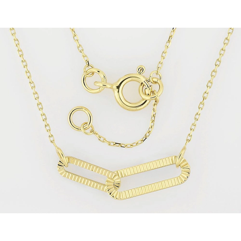 Collar oro amarillo 9kt Lua Blanca 410648.89.0