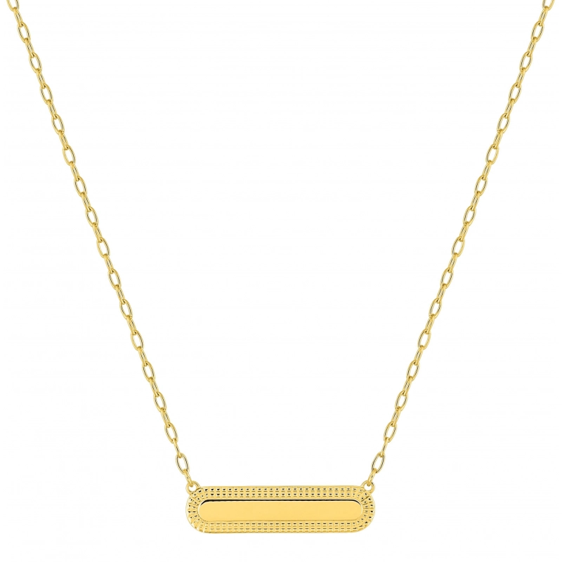 Collar oro amarillo 18kt Lua Blanca 4.0728.89.0