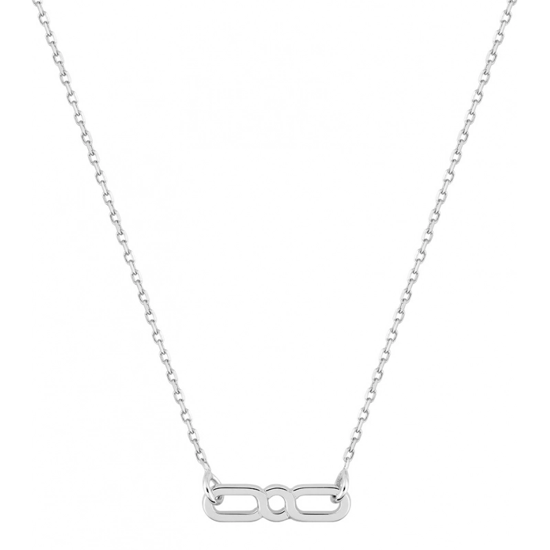 Collar Plata 925 rh Lua Blanca 455908.0