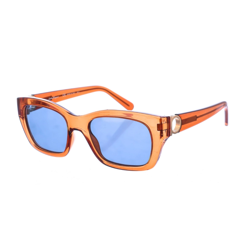 Gafa de Sol de acetato con forma ovalada SF1012S mujer Salvatore Ferragamo SF1012S-261