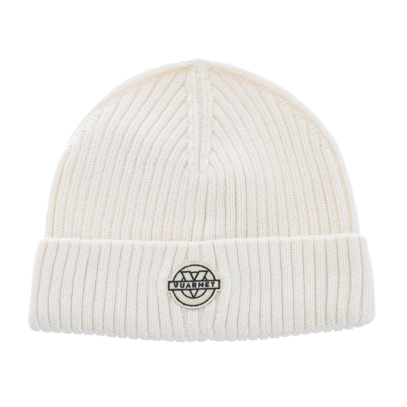 Gorro de punto con dobladillo Vuarnet AMF20239 hombre Color: Blanco