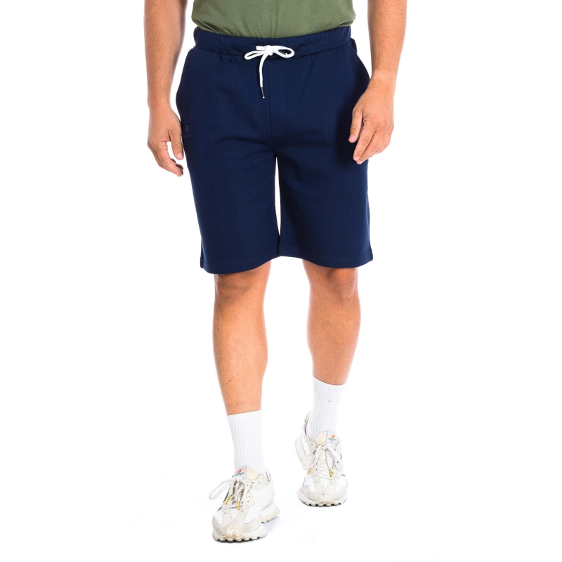 Pantalón corto deportivo La Martina TMB003-FP221 hombre Talla: 3XL Color: Azul