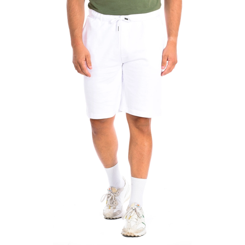 Pantalón corto deportivo La Martina TMB003-FP221 hombre Talla: 3XL Color: Blanco