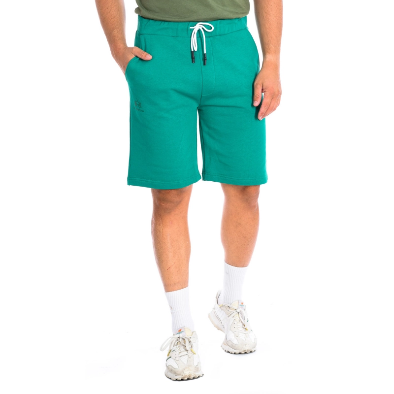 Pantalón corto deportivo La Martina TMB003-FP221 hombre Talla: 3XL Color: Verde