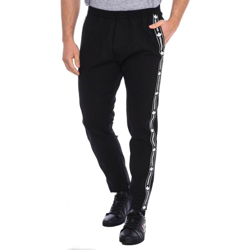 Pantalón deportivo Dsquared2 S74KB0449-S40320 hombre Talla: 44 Color: Negro 