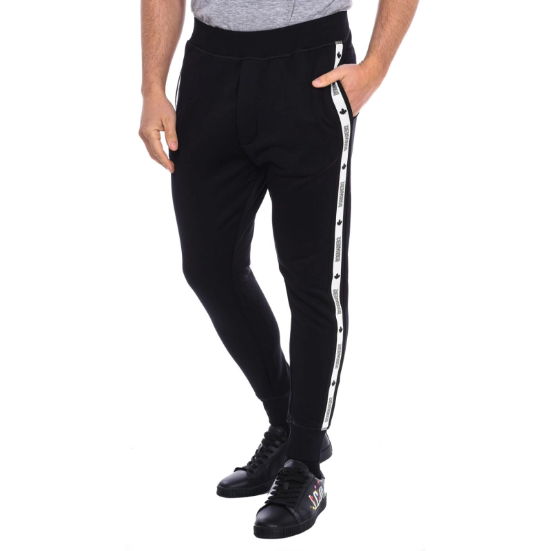 Pantalón deportivo Dsquared2 S74KB0662-S25497 hombre Talla: S Color: Negro 