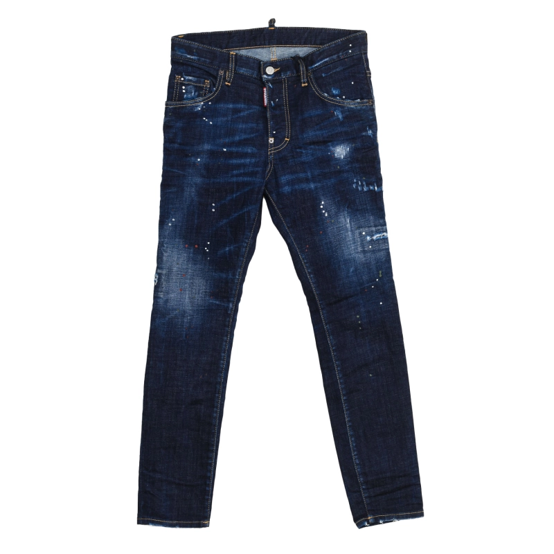 Pantalón largo Dsquared2 S79LA0028-S30664 hombre Talla: 44 Color: Azul 