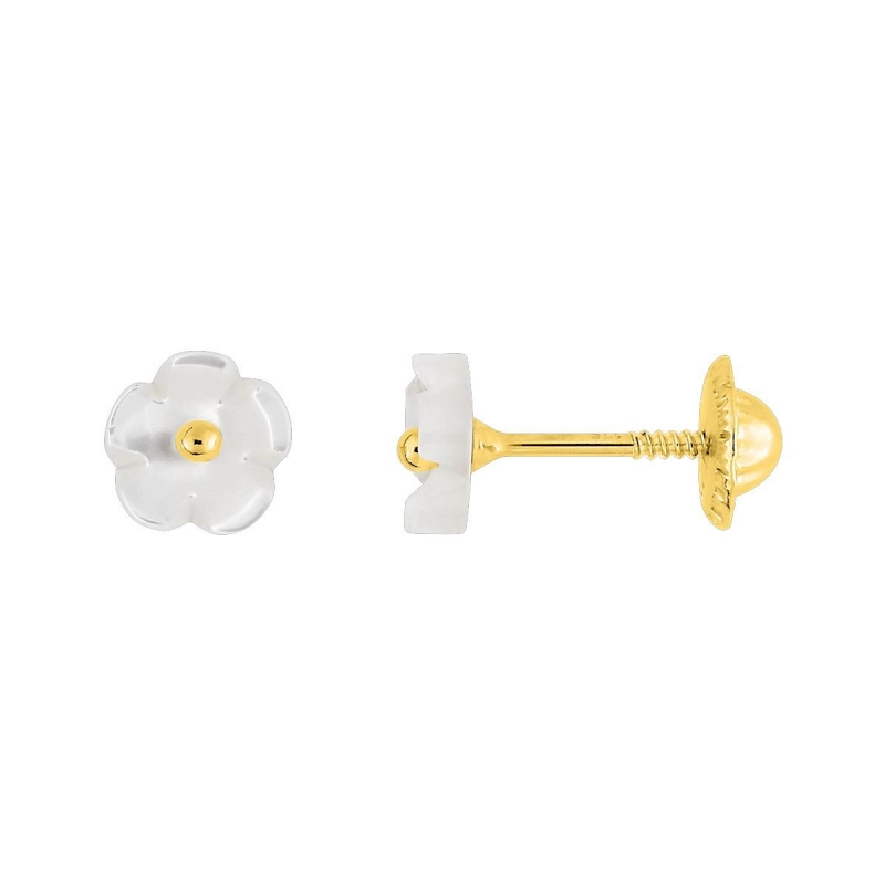 Pendientes tornillo +vis oro amarillo 18kt Lua Blanca 30PT48QVK.0