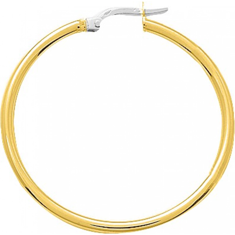 Pendientes de aro medio par 18Kt Oro Amarillo 3769.2B