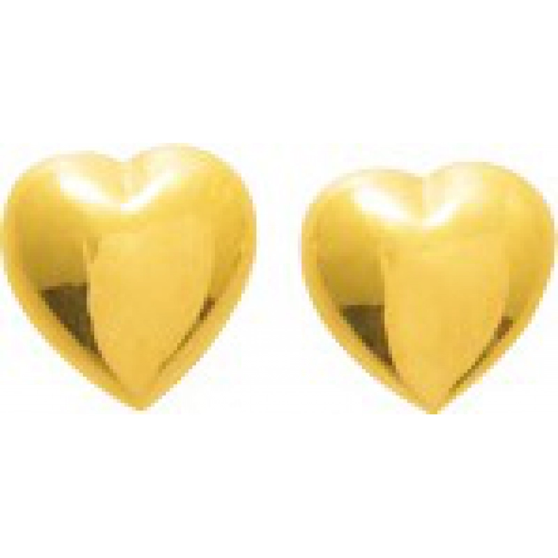 Pendientes par 18Kt Oro Amarillo 9237 Lua blanca