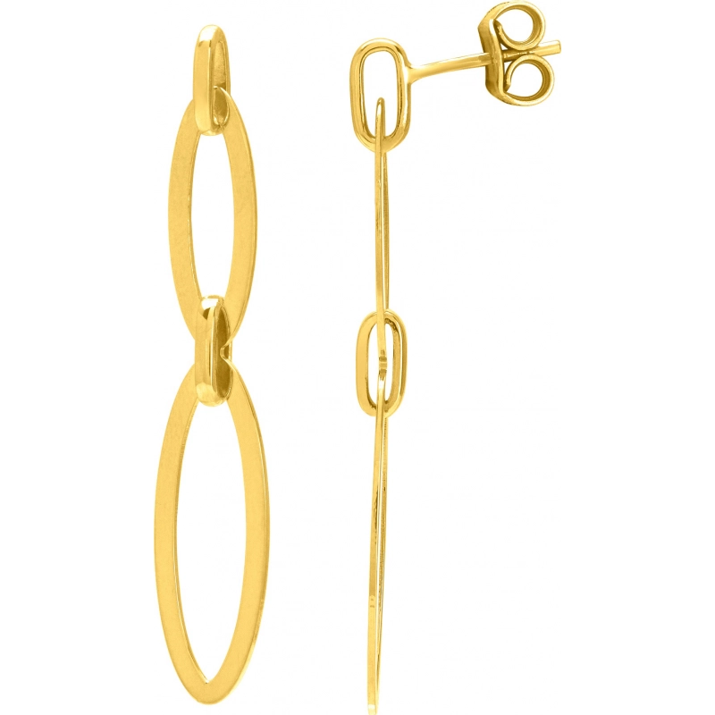 Pendientes par 18Kt Oro Amarillo 0720