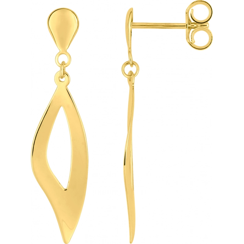 Pendientes par 9Kt Oro Amarillo 310511.89