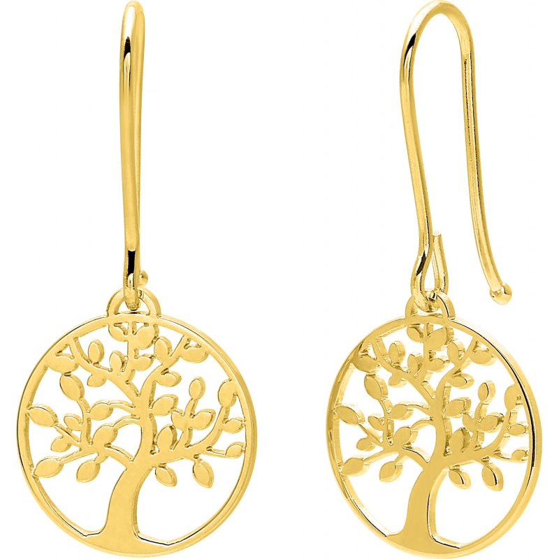 Pendientes par 9Kt Oro Amarillo 0M6285