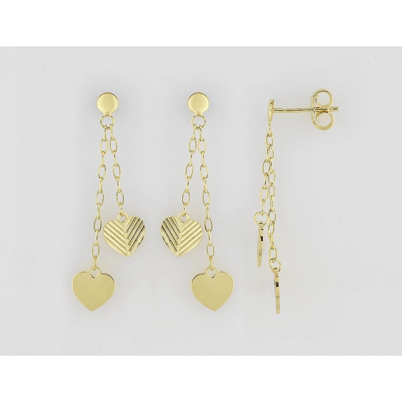 Pendientes pdt oro amarillo 9kt Lua Blanca 310621.89.0