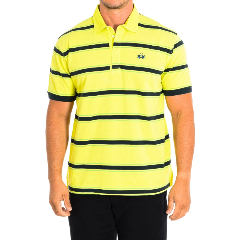 Polo Manga Corta La Martina TMP326-JS328 hombre Talla: L Color: Verde