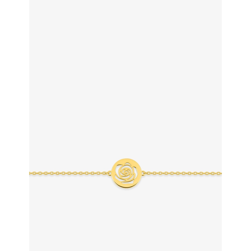 Pulsera  chapado en oro Lua Blanca 256033.0