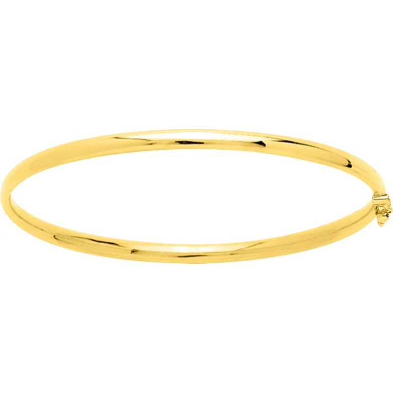 Pulsera  9 mm 18Kt Oro Amarillo 497.8VT Lua blanca