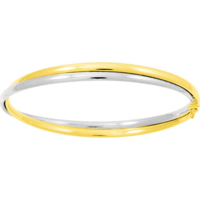 Pulsera 9Kt Oro Amarillo 0M695.8 Lua blanca