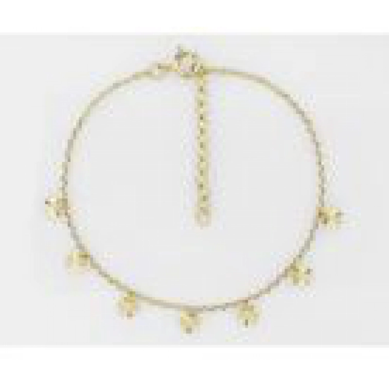 Pulsera chapado en oro Lua Blanca 256061.0