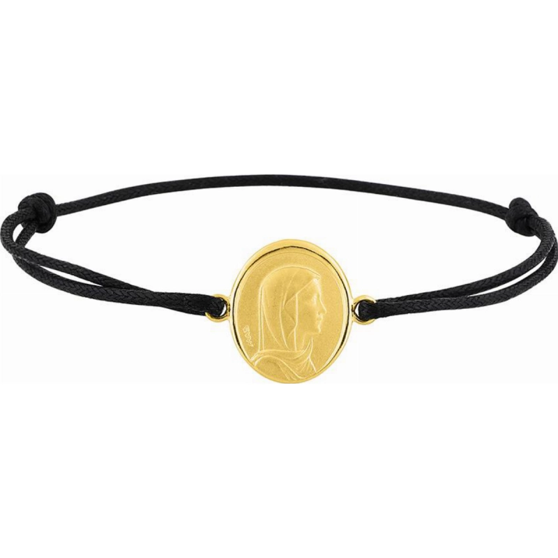 Pulsera cordón chapado en oro Lua Blanca 256075.0