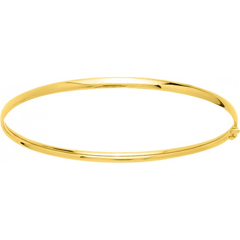 Pulsera flexible 18Kt Oro Amarillo 499.8VT Lua blanca