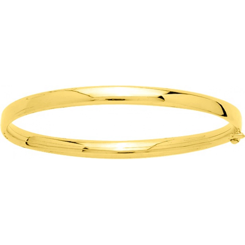 Pulsera flexible 18Kt Oro Amarillo 499.0VT Lua blanca