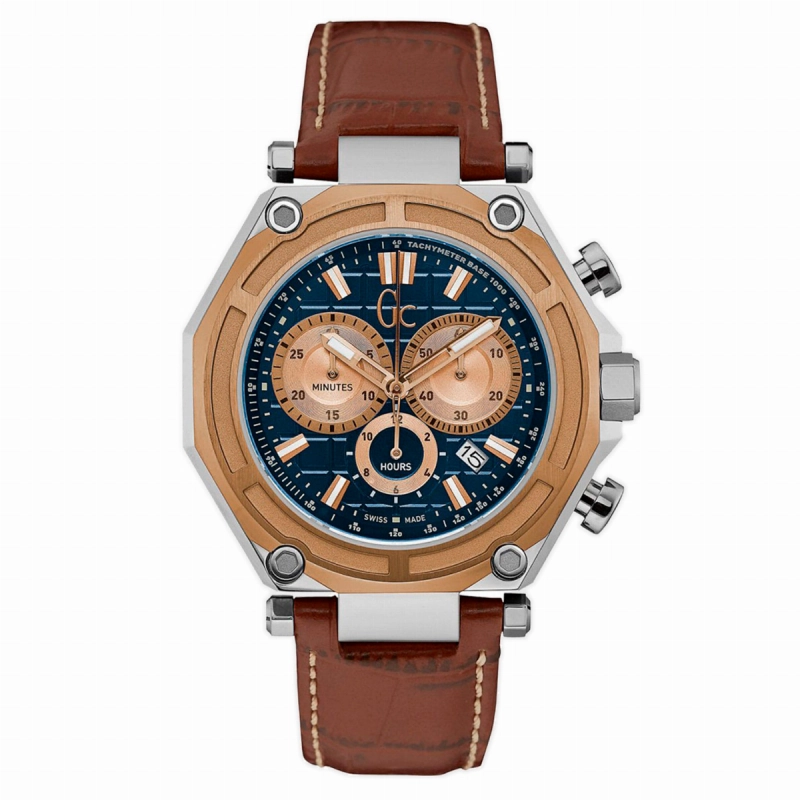 RELOJ ANALOGICO DE HOMBRE GC X10005G7S