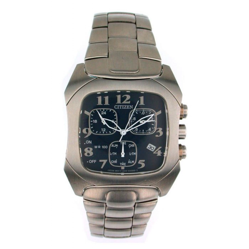 Reloj citizen acero sra alarma crono  AN6010-56L