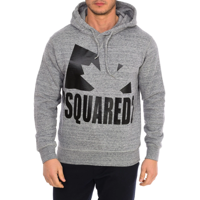 Sudadera con capucha Dsquared2 S74GU0530-S25403 hombre Talla: S Color: Gris 