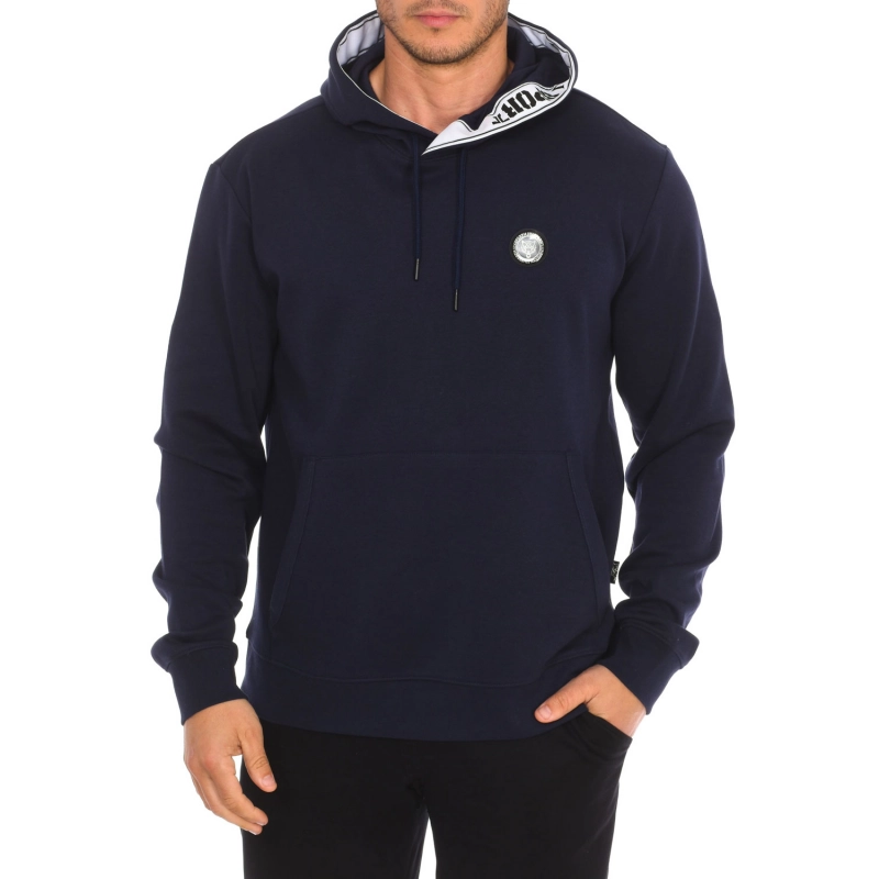 Sudadera con capucha Plein Sport FIPSC605 hombre Talla: L Color: Azul