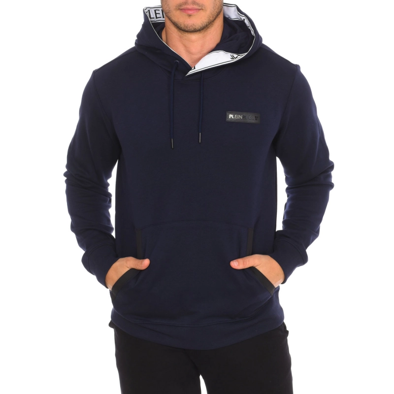 Sudadera con capucha Plein Sport FIPSC608 hombre Talla: M Color: Azul