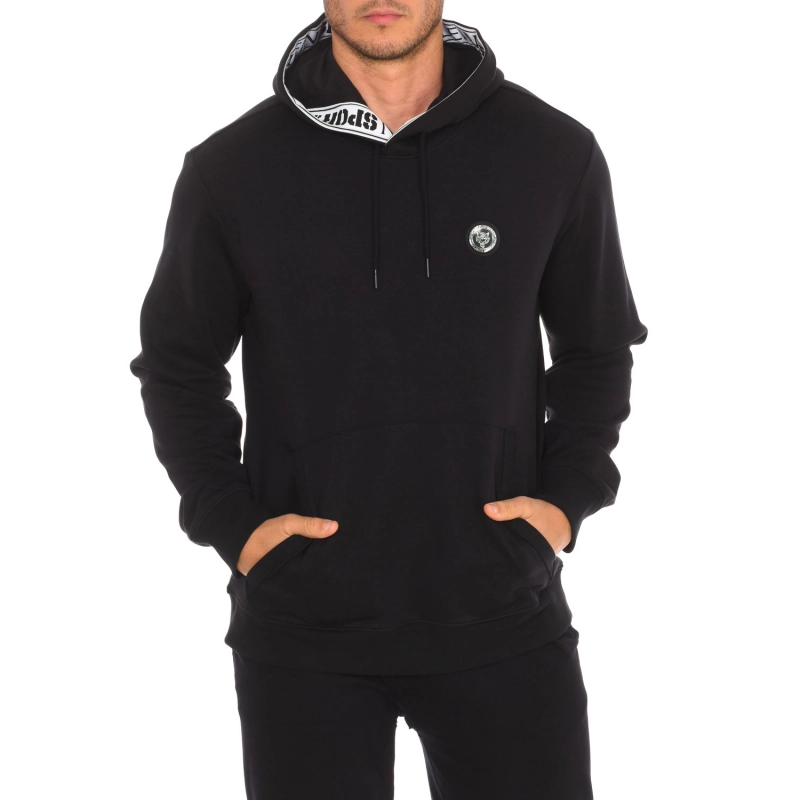 Sudadera con capucha Plein Sport FIPSC610 hombre Talla: L Color: Negro