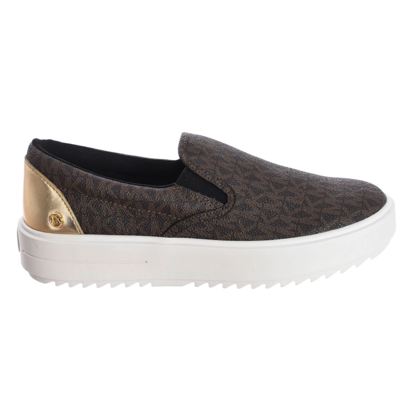 Zapatilla Sneaker Emmett mocasín Michael Kors T2ETFP1B mujer Talla: 38.5 Color: Marron 