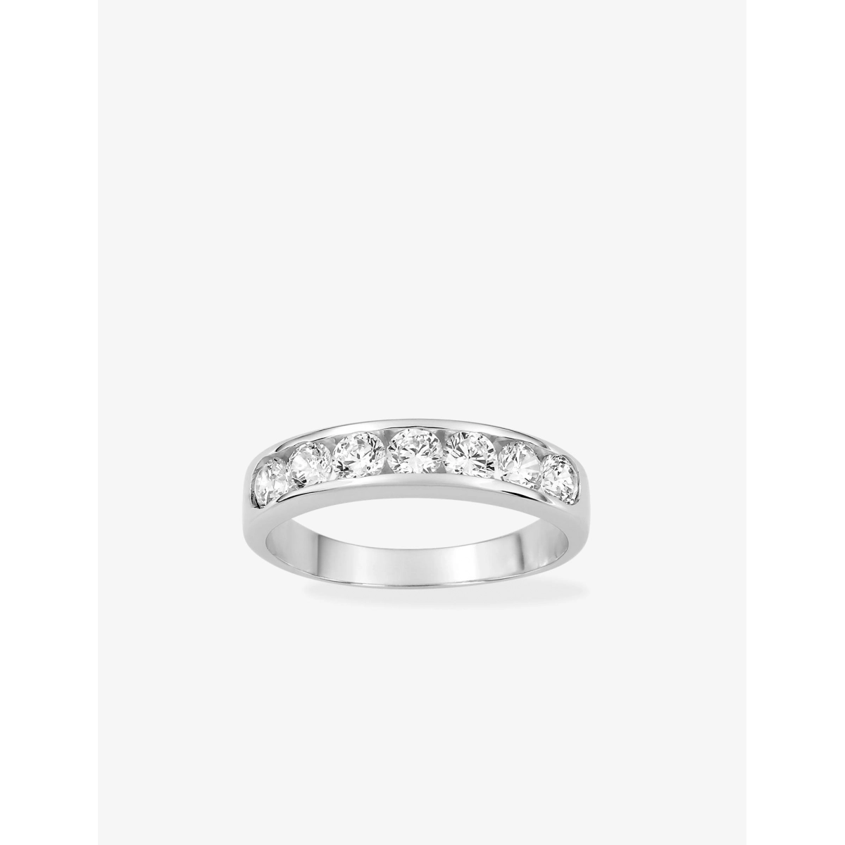 Ring w. cz rh925 Silver Lua Blanca  450630.9 - Size 53