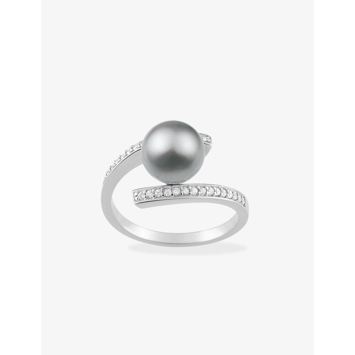 Ring w. imitation pearl Lua Blanca  450178.9 - Size 51