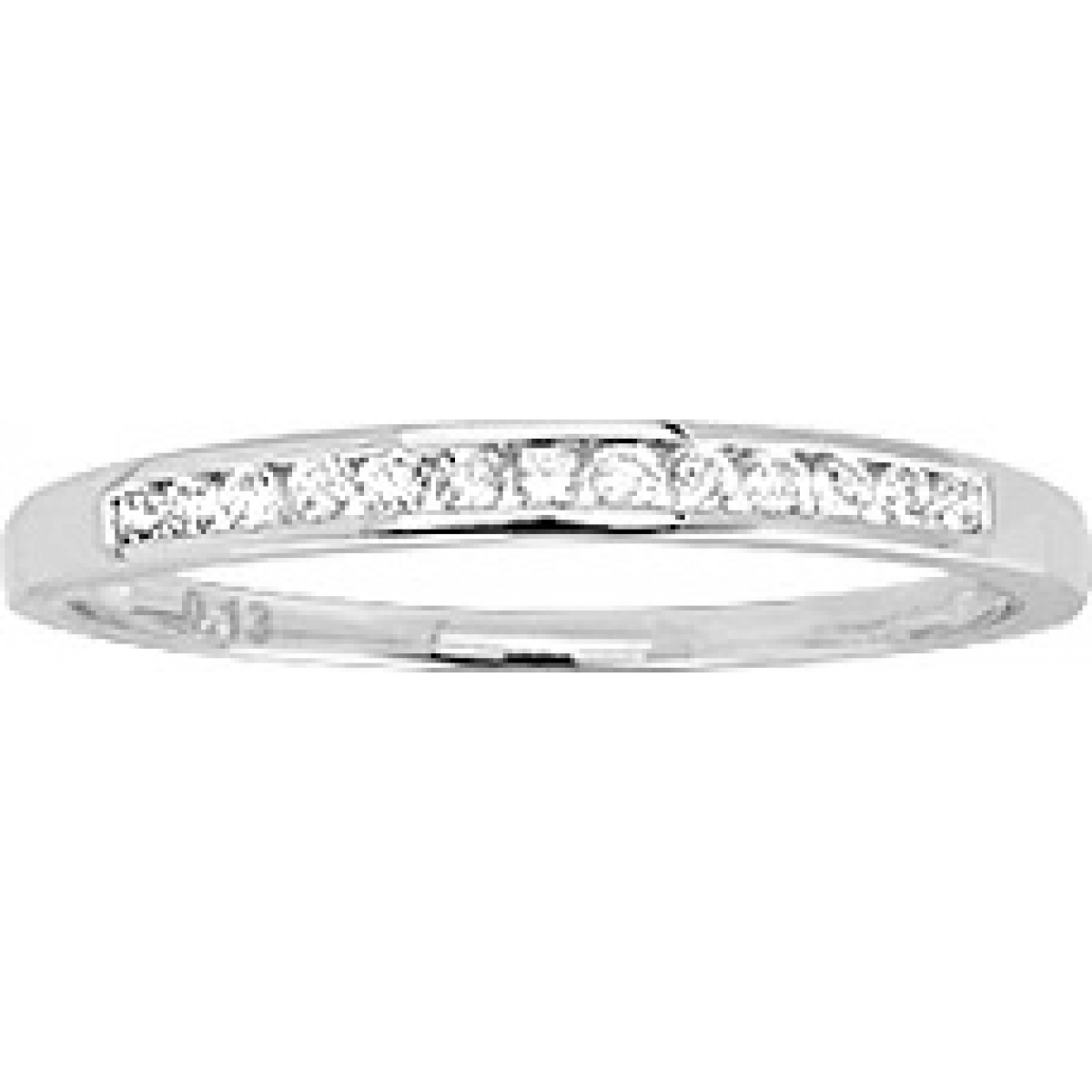 Wedding ring w. diam 0.11ct GHP3 9K WG Lua Blanca  191582.41.12