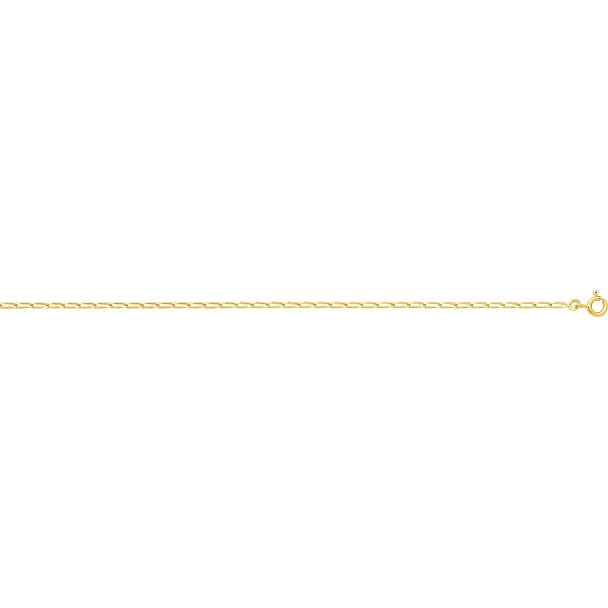 Pulseira longo cadena ligada 1.7mm 18Kt Ouro amarelo 506.17.60 Tamanho espanhol: 60