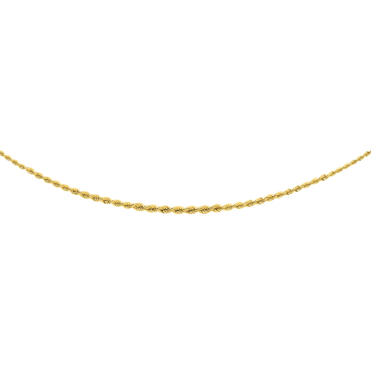 Necklace 'rope chain' grad 18K YG Lua Blanca  M287 - Size 42