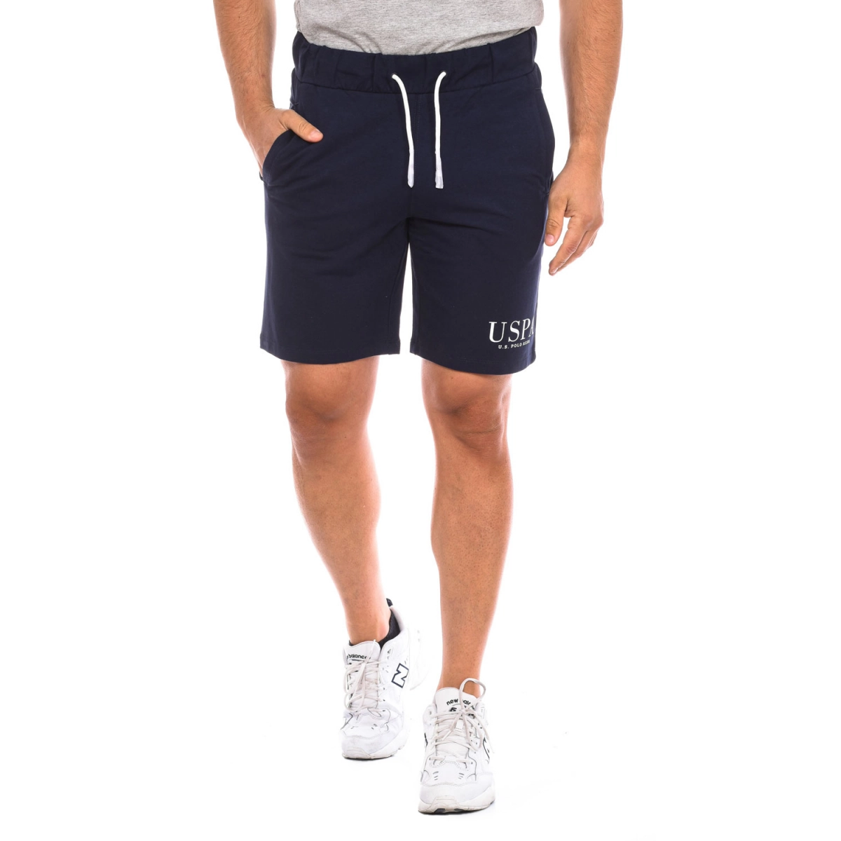 Pantalón corto deportivo U.S. POLO ASSN. 67935 hombre Talla: L Color: Azul